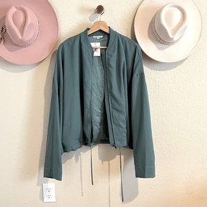 White Birch Cropped Jacket